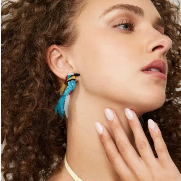 Mignonne Gavigan Piccola Hummingbird Earrings - Picture 2 of 3